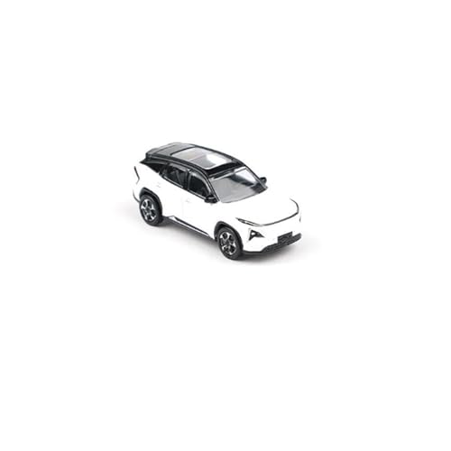 Coche de aleación a escala 1:64 Geely Galaxy L7 Blanco el regalo ideal para aficionados al motor