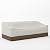 Amazon Basics 3-Seater Outdoor Patio Sofa Cover, Beige/Tan