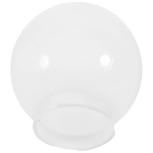 Alipis Abat-Jour Boule en Acrylique Blanc Lait 150mm, Globe de Rechange pour Luminaire Extérieur et Lampe de Jardin, Diffuseur Sphérique pour Éclairage de...