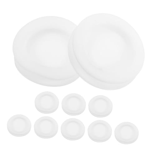 WHAMVOX Money Saving Box Plug Covers 10 Pcs Round Rubber Stoppers Sealing Plug for Piggy Bank