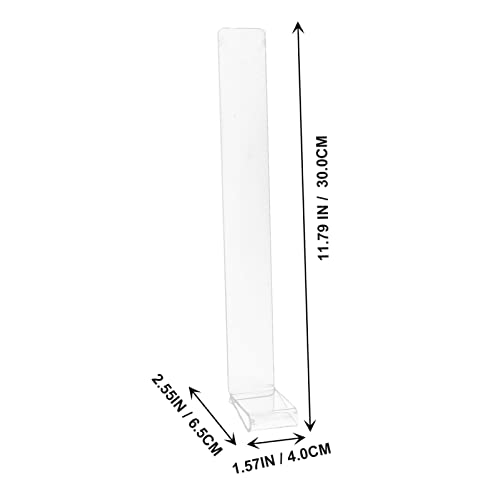 Holibanna 2 stks Muziek Clips Muziek Pagina Houder Clips Clear Acryl Lezen Muziek Pagina Wind Clips voor Muziek - Image 3