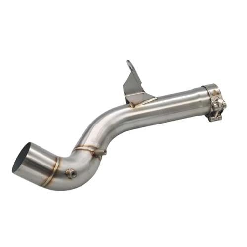 Silencieux moto pot echappement en acier durable pour F850GS ADV tube de raccordement