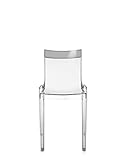 Werkstoffe: Polycarbonat Kartell Hi Cut Essstühle, Plastik, grau, 55 x 84 x 46 cm