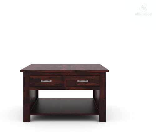 Image of Solid Rosewood Sheehsam TV Entertainment Unit| TV Stand Table| Sideboard Cabinet| Wooen TV Cabinet with Storage for Living Room & Office -Teak1
