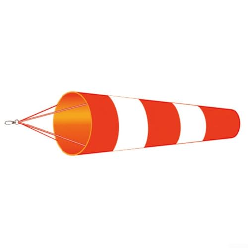 UTTASU Bolsa de manga de viento naranja brillante roja para estudios meteorológicos de 150 cm de longitud (rojo y ), JY4821U4QUH5US7ZEIJ3U8B240I