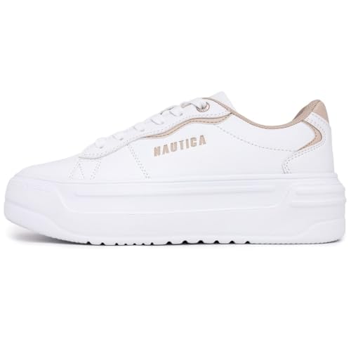 Image of Nautica Women Fashion Sneaker Lace-Up Tennis Casual Shoes for Ladies