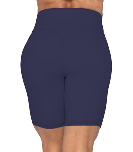 Image of Sunzel No Front Seam High Waist Biker Shorts for Women, Squat Proof Yoga Workout Gym Bike Shorts | 3, 5 Or 8-Inch Inseam, High Waisted, Tummy Control, No Front Seam, Buttery Soft, Compression Fit, Squat Proof