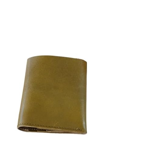 ミニ財布 札入れ 栃木レザー 牛革 日本製 レザー 天然皮革 レディース メンズ シンプル 使いやすい 人気 (グリーン)