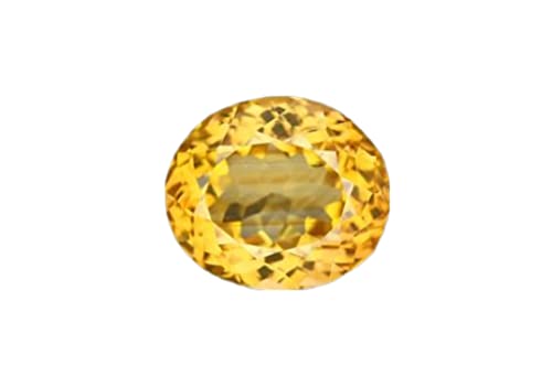 Citrine naturelle Sunhela jaune clair 3,5 Ratti pierre précieuse AAA+ de taille Small