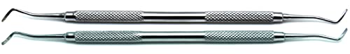 2 Pcs Superior Dental Excavator 63/64 & 65/66 Spoons 1.5Mm & 1Mm Restorative Instrument #TOP1