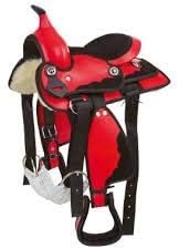 Barrel Racing Western Handmade Synthetic Cordura Horse Saddle Lightweight Trail Tack Equestrian Horse Saddle for Horse Riding Size: 10-18 inches Seat, UR16