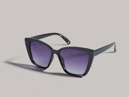 Trendy Cat Eye Round Polarized Sunglasses for Women Fashion UV Protection Sun Glasses3