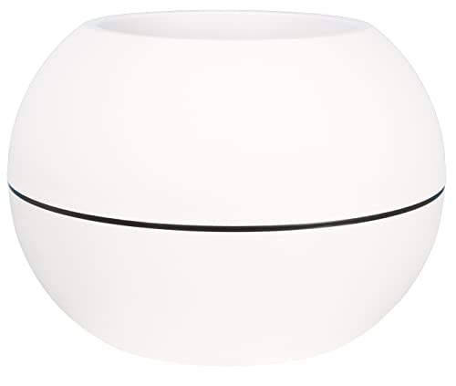 Granit Boule, 40cm Diamètre, Blanc