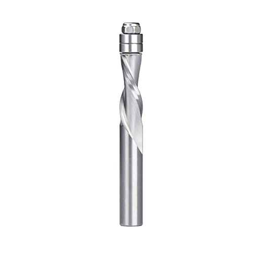 YFCDZVBH bit de enrutador bit 2 Flute Rubor de Rizo de Ajuste bit con cojinete for Caracol de carburo Cortador de fresado en Caracol Molino de Extremo de Espiral