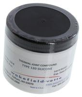 Thermal Joint Compound - Silicone Oil - Opaque White - 120 Series - 8 oz (0.23 kg) Jar.