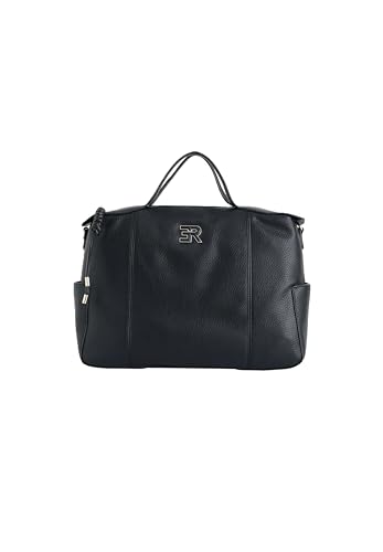 Ermanno Firenze, Ampio Bag Violeta, Black, Talla Única