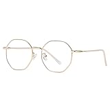 GAFAS AJUSTABLES == Puede ajustar fácilmente las patillas de las gafas usted mismo, solo use un destornillador pequeño para apretar o aflojar los tornillos. Los materiales de silicona para fabricar almohadillas para la nariz son adecuados tanto para mujeres como para hombres, una experiencia de uso sin complicaciones.