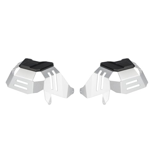 Protection de moteur en argent pour R1200GS, R1200R et RnineT, couvercle de culasse