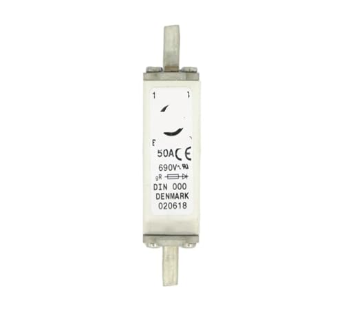 Fusible 170M1564 série cube taille 000 avec installation à extrémité plate pour protection