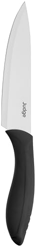 Judge Essential 15cm/6 Cooks Knife - Razor Sharp Stainless Steel Blade, Dishwasher Safe, Ergonomic Handle, Easy to Sharpen