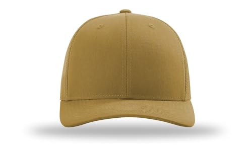 Richardson 112 Trucker Hat - Premium Blank Baseball Cap, Adjustable Snapback Hat - Structured Six Panel Richardson Blank Hats