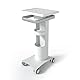 BEWISER Medizinischer Trolley mit abschließbaren Rädern-Ultraschall-Imaging Scanner Fahrzeug-Aufbewahrungswagen,15.7 x 13 Zoll Panel,Mobile Dental Cart für Kliniken, Krankenhäuser, Schönheitssalon