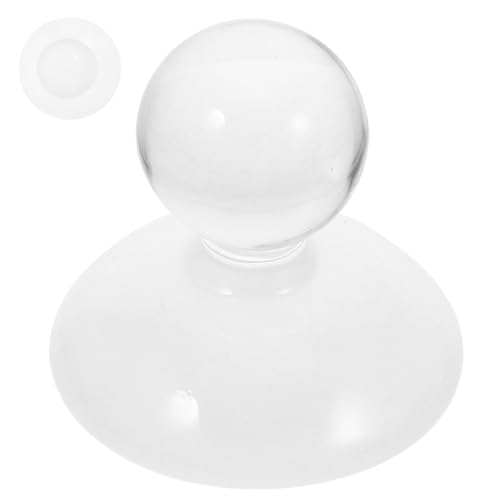 Mortero de cristal para laboratorios y hogar ideal para triturar pigmentos de pintura