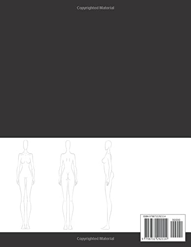 Cosplay Project Sketchbook: Female Figure Templates, ideal for costume planning - Image 2