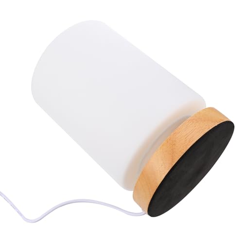 Lámpara de Mesa de Noche LED Cilíndrica con Control Táctil miniatura 1
