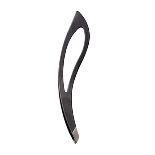 FIXOSHEE 2 Piezas Pinzas para Cejas Acero Inoxidable Punta Inclinada Precisión para Depilación Hombres y Mujeres Seguro y Duradero