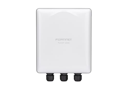 Image of Fortinet FortiAP 234G Ruggedized Indoor /Outdoor Wi-Fi 6E Access Point | Tri-Radio 2.4 GHz + 5 GHz + 5 GHz / 6 GHz /scanning | Up to 574 Mbps + 1201 Mbps + 2402 Mbps (FAP-234G-A)