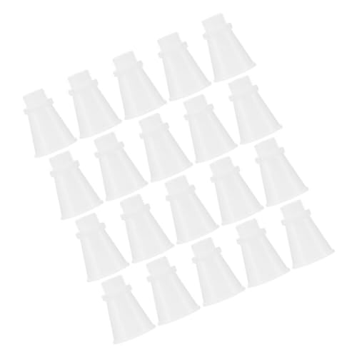 BESTOYARD Fire Extinguisher Nozzles: 20pcs Plastic Fire Extinguisher Replacement Nozzles Portable Fire Extinguisher Parts for Fire Extinguisher Accessories, 4.00X3.00X3.00CM, White, 30O4J16U35UYZMXHZ