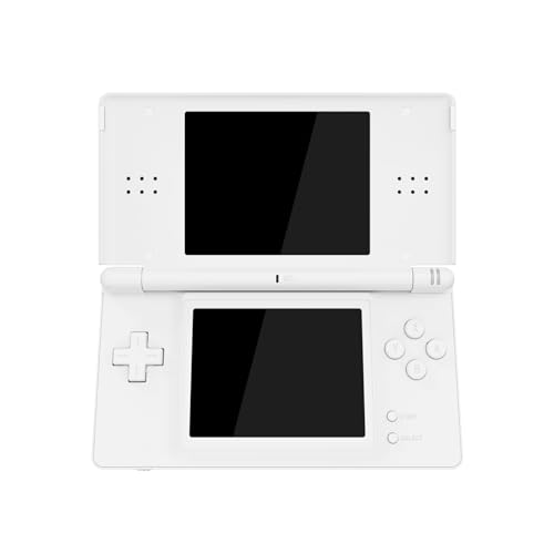 Image of eXtremeRate White Replacement Full Housing Shell for Nintendo DS Lite, Custom Handheld Console Case Cover with Buttons, Screen Lens for Nintendo DS Lite NDSL - Console NOT Included