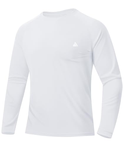 ZITY Mens UPF 50+ Sun Protection Shirts Long Sleeve Lightweight Rash Guard - image 1
