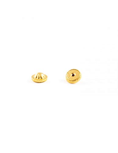 Fermetures pour boucles d'oreilles 9kts avec certificat de garantie