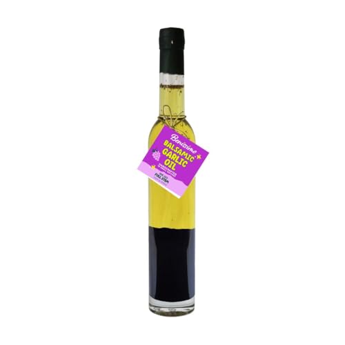 Benissimo Balsamic Garlic Herb Oil &amp; Vinegar Blend, 12.68fl oz