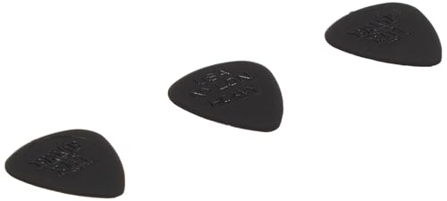 Ernie Ball - Púas para guitarra, nailon moldeado por inyección, gruesas, 0,97mm, bolsa de 12