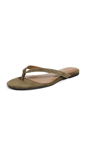 Madewell Womens Ivanna Sandals Safari Khaki 8 Medium US