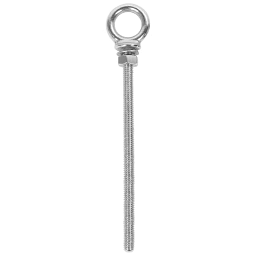 UKCOCO Lifting Eye Bolt Heavy Duty Stainless Steel Eye Screw Nuts and Washers for Secure Hanging Suitable for Hammocks and Industrial Applications