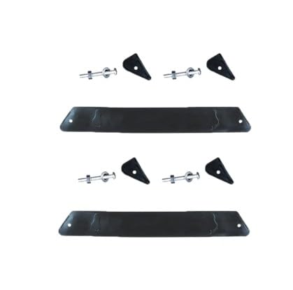 2Pcs Black Stroller Footrest Replacement Adjustable Stroller Extension Footboard Strollers and Accessories for Babies Pushchair Seat Liners, Baby Stroller Connectors, Stroller Connectors (37cm)