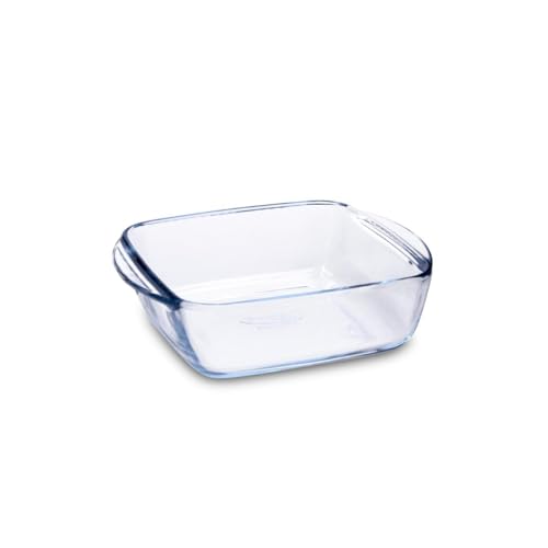 Pyrex Airfryer Fuente Cuadrada Vidrio 20x17cm -1l Transparente