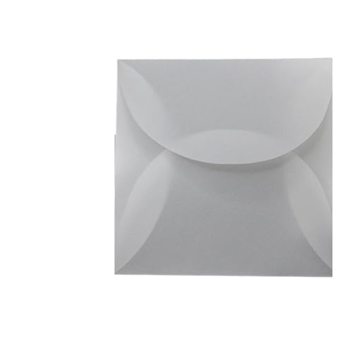 Enveloppes en papier transparent créatives pour invitations d'anniversaire et DIY