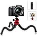 Flexible Octopus Tripod Travel Stand Monopod Holder Mini Tripod for Ricoh Theta V S 360 Cmara,Cellphone, Canon Nikon Sony DSLRCamera Travel Outdoor Sports Camera