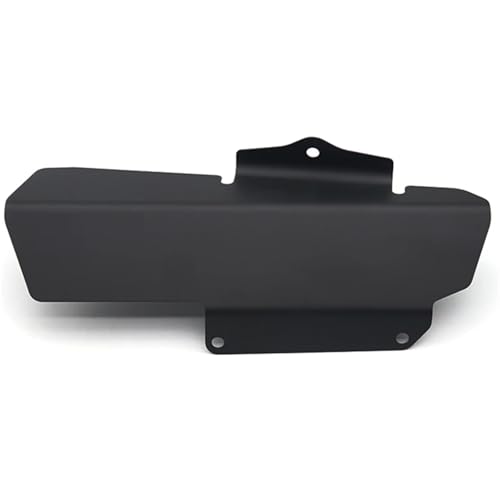 Protector de escape SYM Maxsym 400 2021 en acero negro contra arañazos