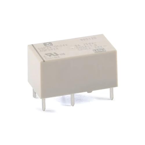 Relé de potencia 5A DSP2a 6Pin interruptor electromagnético DC5V DC12V DC24V