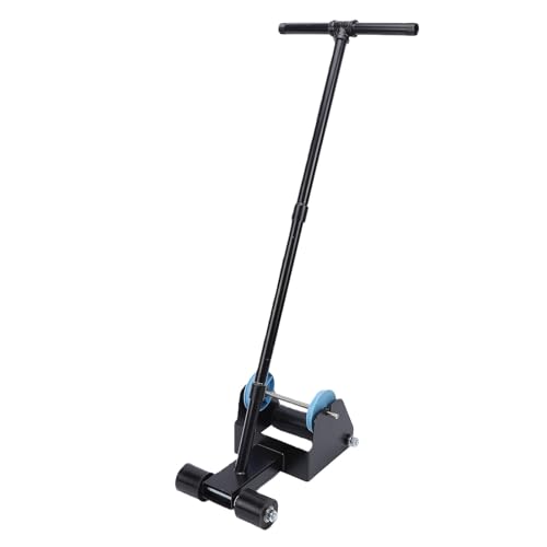 GLOGLOW Máquina Aplicadora de Cinta para Piso, Herramienta con Ancho de Colocación Ajustable hasta 15 Cm, Extraíble, Guía de Rodillo Suave para Almacén, Gimnasio, Fábrica, Líneas de Piso, Aplicador de