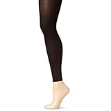 Danskin Women's Footless Tight, Black, C/D