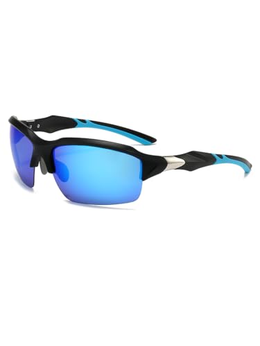 Sports Polarized Sunglasses for Men Cycling Running Fishing Sun Glasses Lightweight Half Frame Goggles