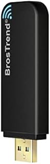 BrosTrend Linux USB WiFi Adapter 1200Mbps Supports Ubuntu, Mint, Kali, Debian, Kubuntu, Mate, Zorin, PureOS, Raspberry Pi 2+, Windows 11, USB3.0 Wireless Dual Band Wi-Fi 5GHz/867Mbps + 2.4GHz/300Mbps