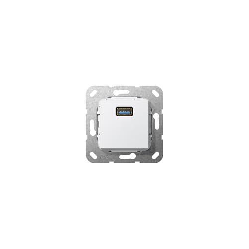 GIRA UP Tragring USB A rws 568303 support de charge stable pour boîte d'encastrement